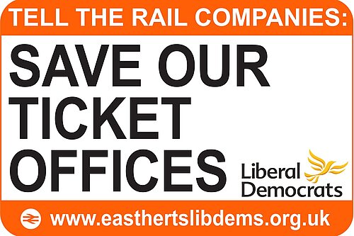 Save our ticket offices in East Herts